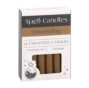 Pack Of 12 Grounding Spell Candles