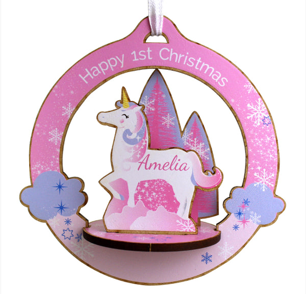 Personalised Make Your Own Unicorn 3D Decoration Kit