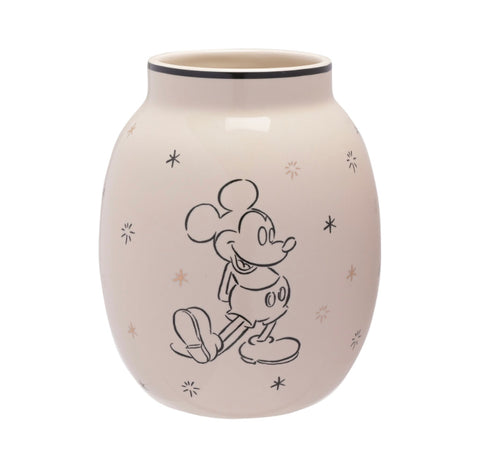 Gold Foiled Mickey Vase