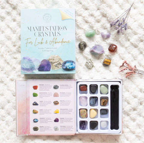 The Little Book Of Crystal Healing Gift Set