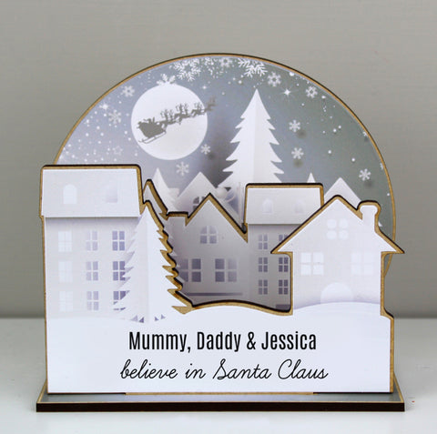 Personalised Make Your Own Town 3D Decoration Kit