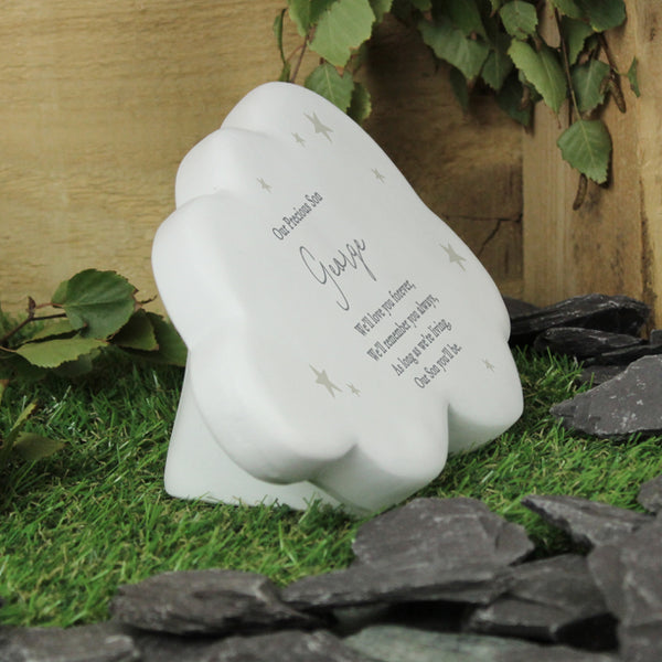 Personalised Stars Resin Memorial Cloud