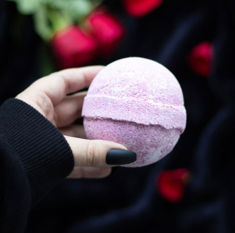 Blood Bath Wild Rose Bath Bomb