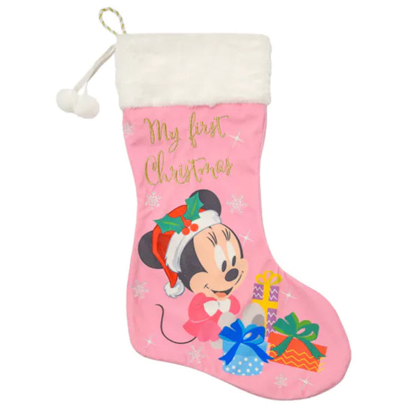 Minnie My First Christmas Stocking