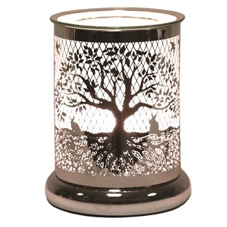 Silver Tree Of Life Aroma Lamp