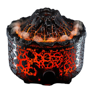 Black Crackle Volcano Diffuser