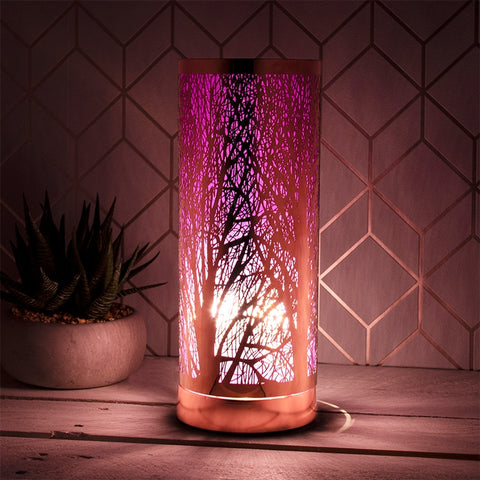 Lilac/Rosegold Aroma Lamp