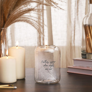 Feathers Tea Light Holder