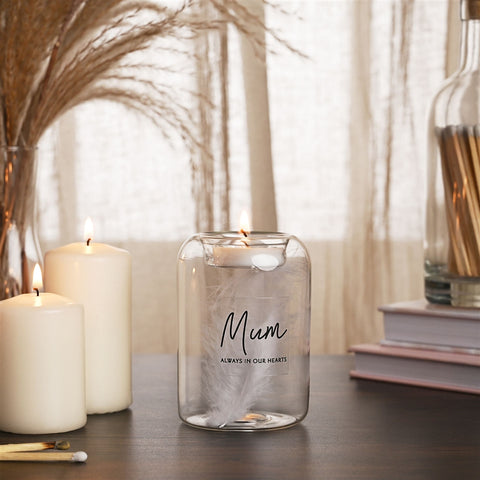 Mum Memorial Tea Light Holder