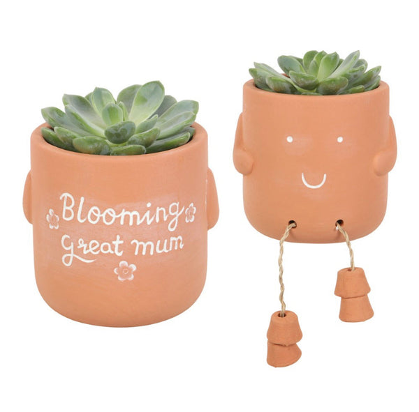 Blooming Great Mum Sitting Plant Pot Pal