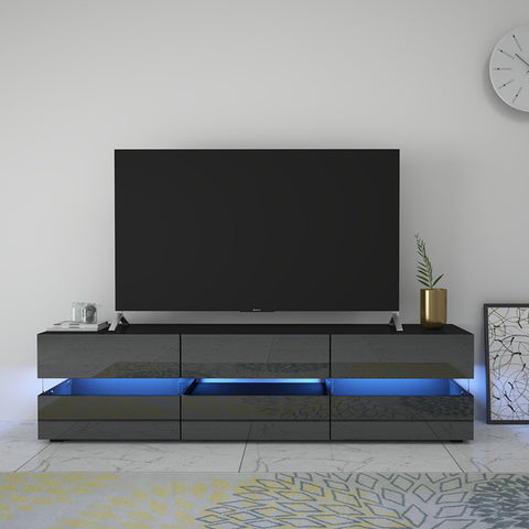 High Gloss LED Tv Cabinet