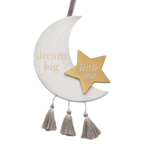 “Dream Big” Moon Plaque
