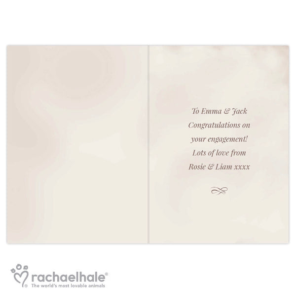 Personalised Rachael Hale Puurfect Pair Card
