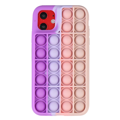 Pop it its Push Bubble Shockproof Soft Silicone Case - iPhone 11