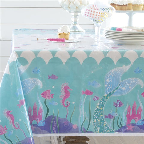 Magical Mermaid Plastic Tablecover