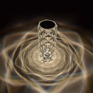 Ice Diamond Touch Lamp - Rose
