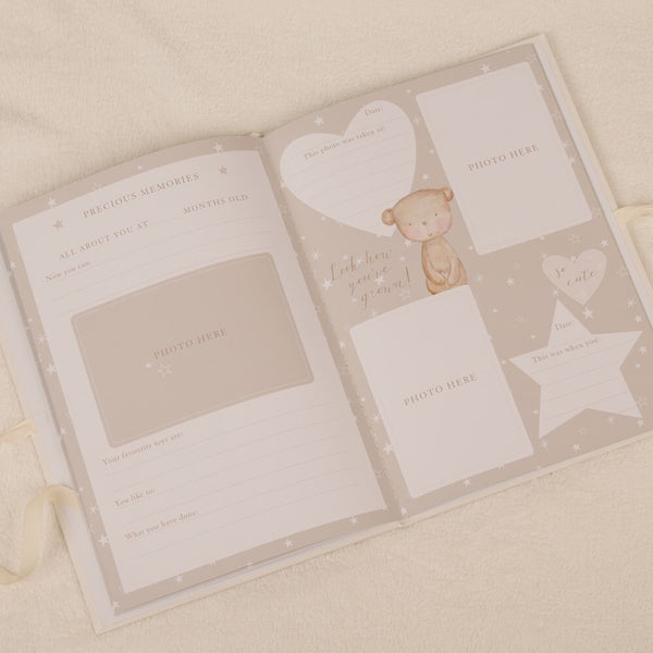 Personalised Foil Printed Baby Record Book