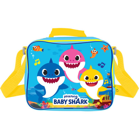 Official Baby Shark Lunch Bag With Shoulder Strap