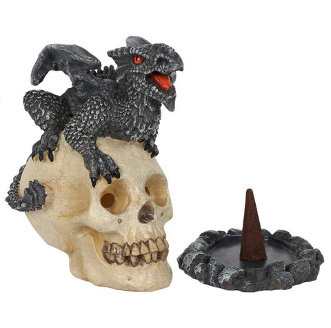 Black Dragon Incense Cone Burner