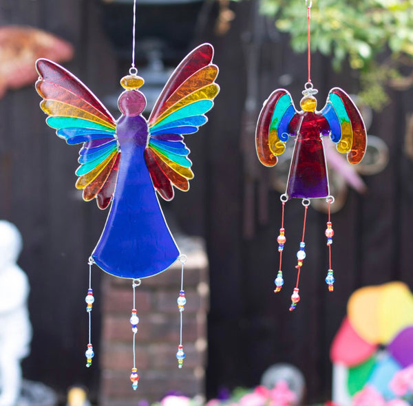 Rainbow Angel Sun Catcher