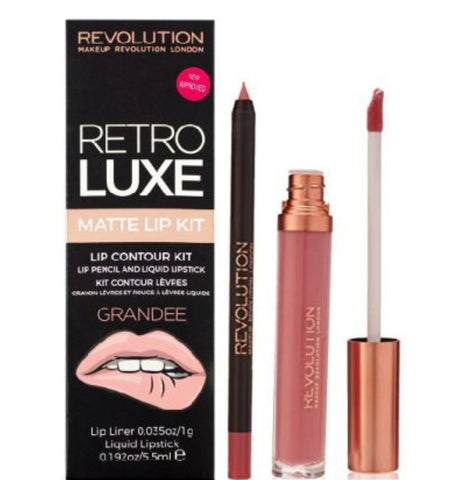 Retro Luxe Kits Matte Lip Contour Kit – Grandee