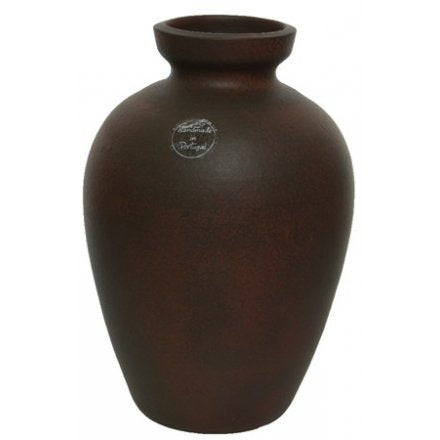 Brown Terracotta Vase