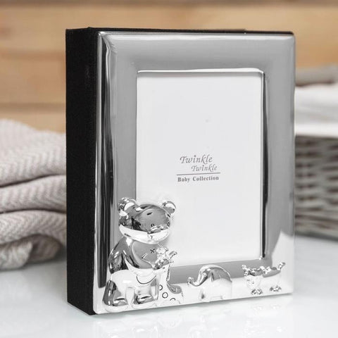 4" x 6" - Twinkle Twinkle Silver Plated Photo Album