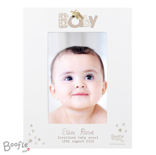 Personalised Boofle Baby 6x4 Photo Frame