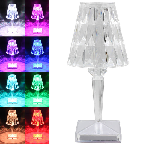 LED Ice Diamond Lamp - Coloured