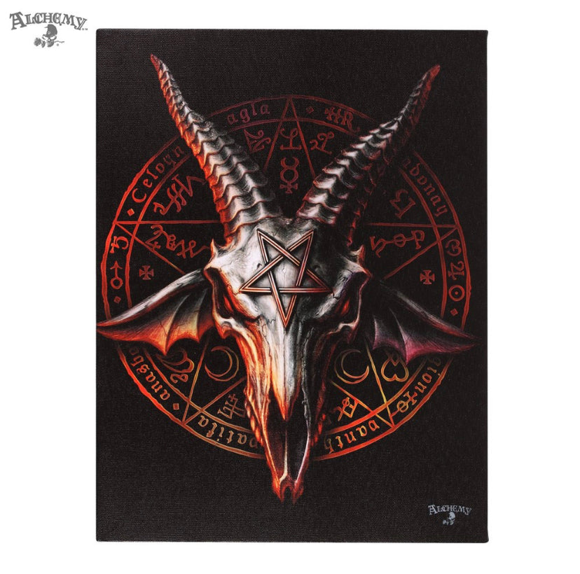 Baphomet Zisurru Canvas