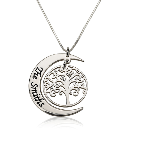 Personalised Family Tree Necklace