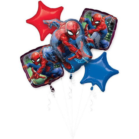 Spider-Man Bouquet Foil Balloons