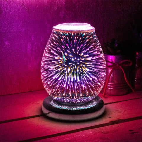 Firework Colour Changing Aroma Lamp