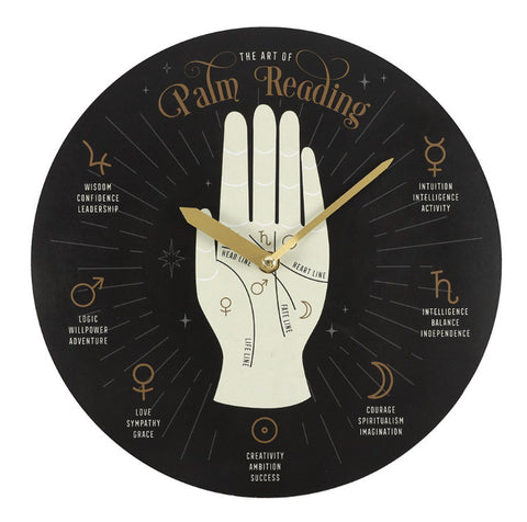 Palm Reading Clock
