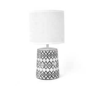 Etched Base Table Lamp