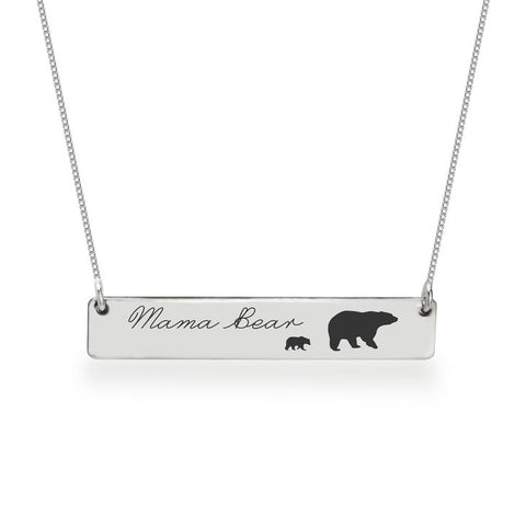 Personalised Mama Bear Necklace