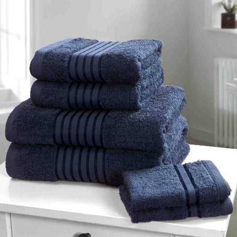 6 Piece Towel Bale - Denim