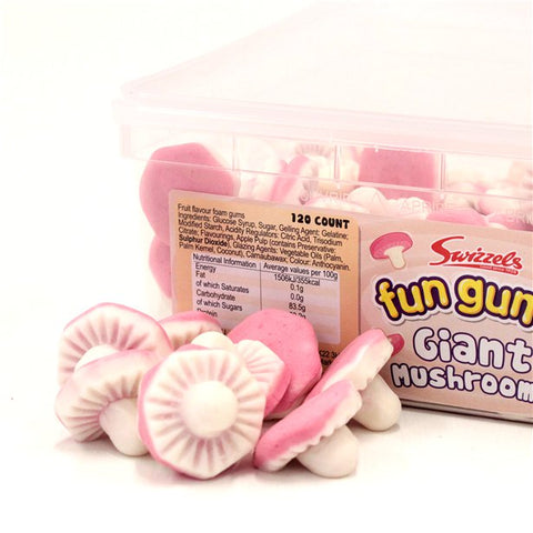Fun Gums Giant Mushrooms Tub