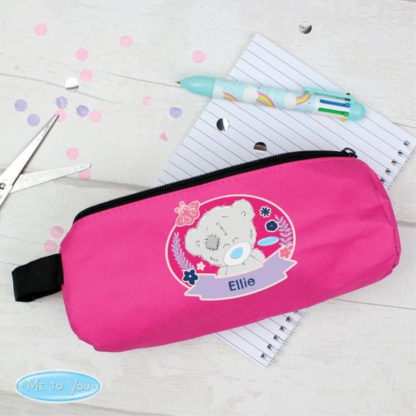 Personalised Me To You Pink Pencil Case