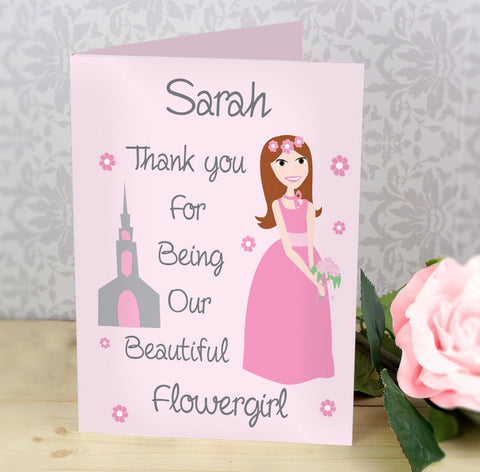 Personalised Fabulous Bridesmaid Card