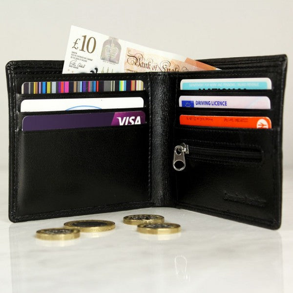 Personalised Message Leather Wallet