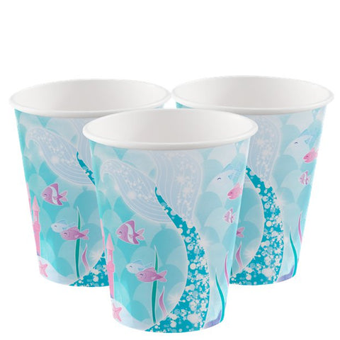 Magical Mermaid Paper Cups