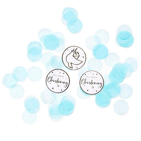 On Your Christening Blue Table Confetti