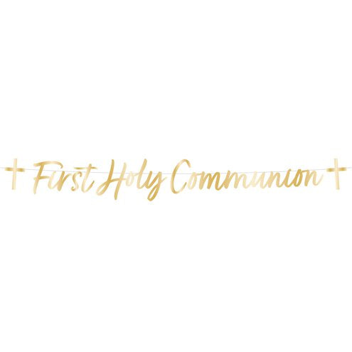 'First Holy Communion' Banner