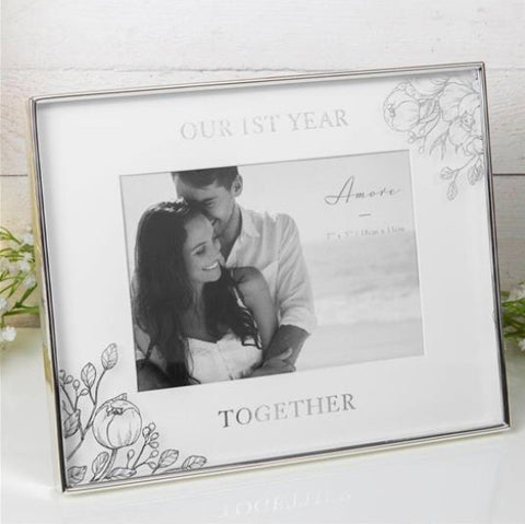1st Year Together Photo Frame