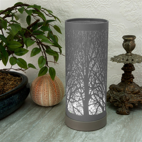 Grey And White Touch Sensitive Aroma Lamp