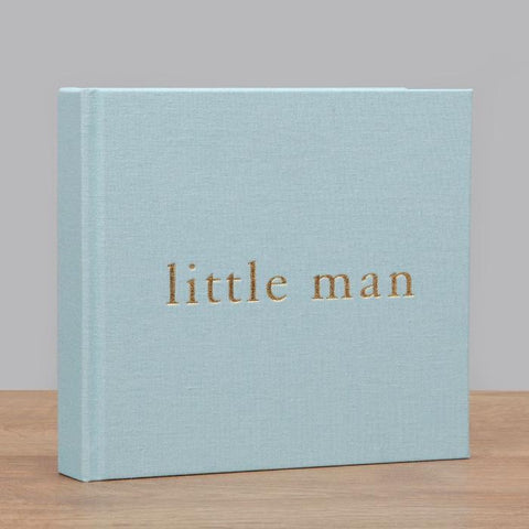 Linen Photo Album - Little Man