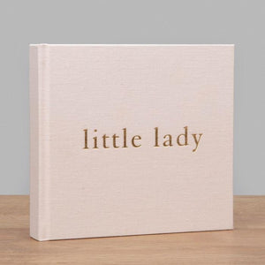 Linen Photo Album - Little Lady