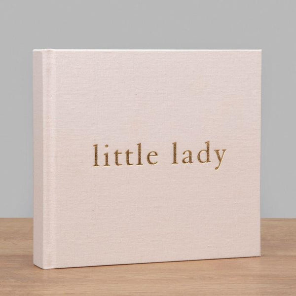 Linen Photo Album - Little Lady