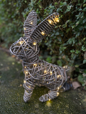 Light-Up LED Rabbit Garden Ornament